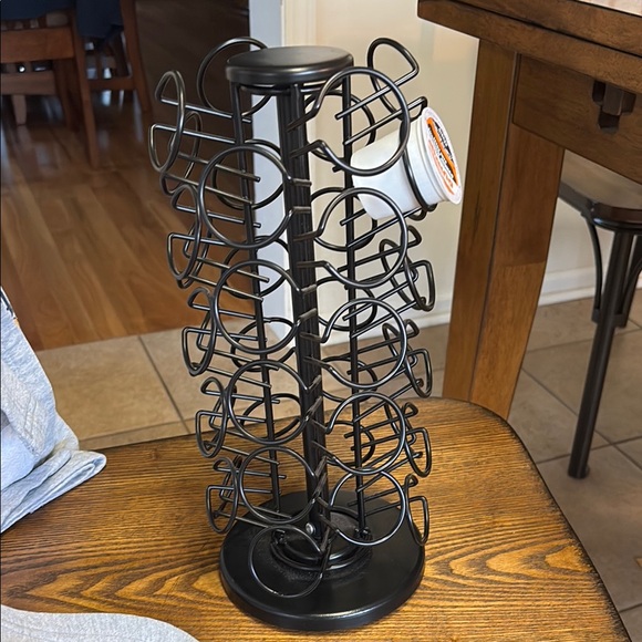 Black Metal Coffee Pod Holder - Picture 1 of 2